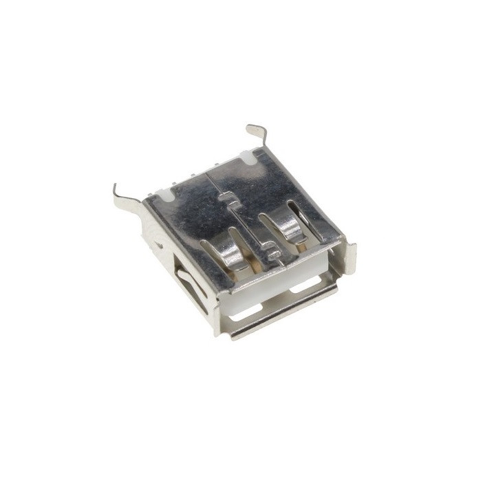 کانکتور مادگی مدل USB A F ST بسته دو عددی