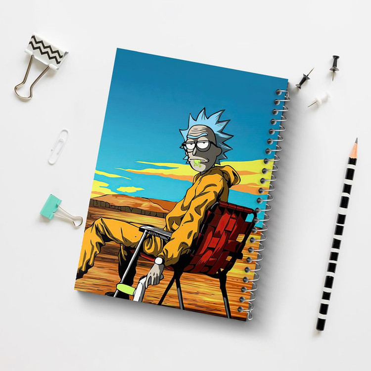 دفتر مشق 100 برگ خندالو طرح انیمیشن ریک و مورتی Rick and Mort کد 26383
