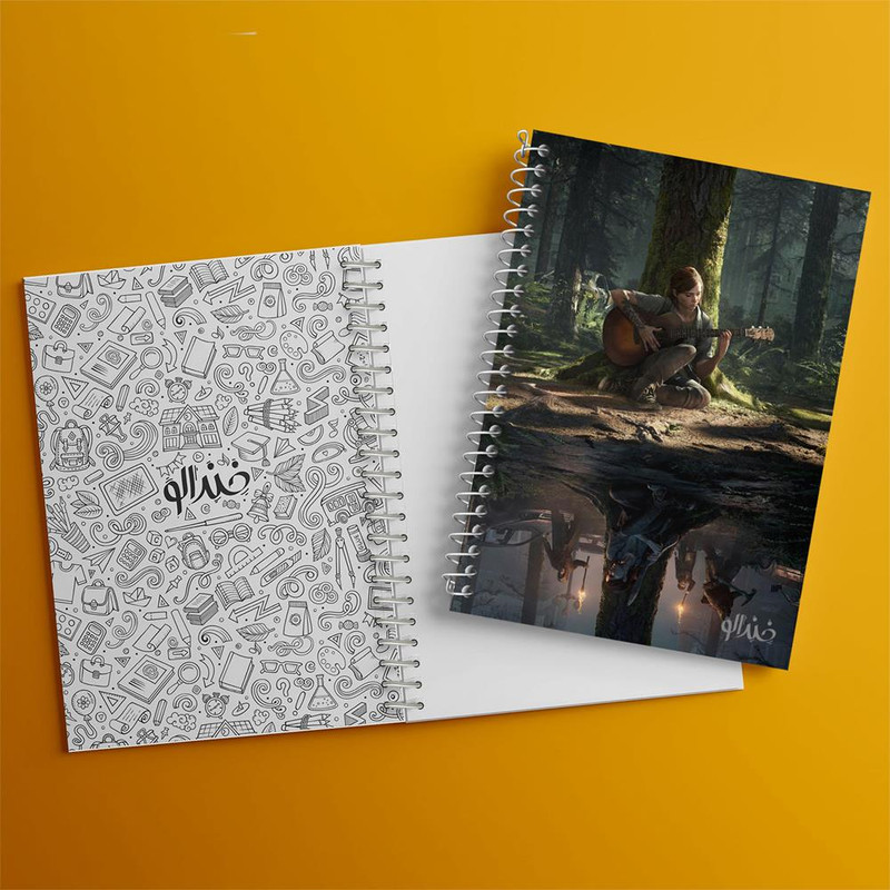 دفتر مشق 100 برگ خندالو طرح The Last Of Us کد 4868
