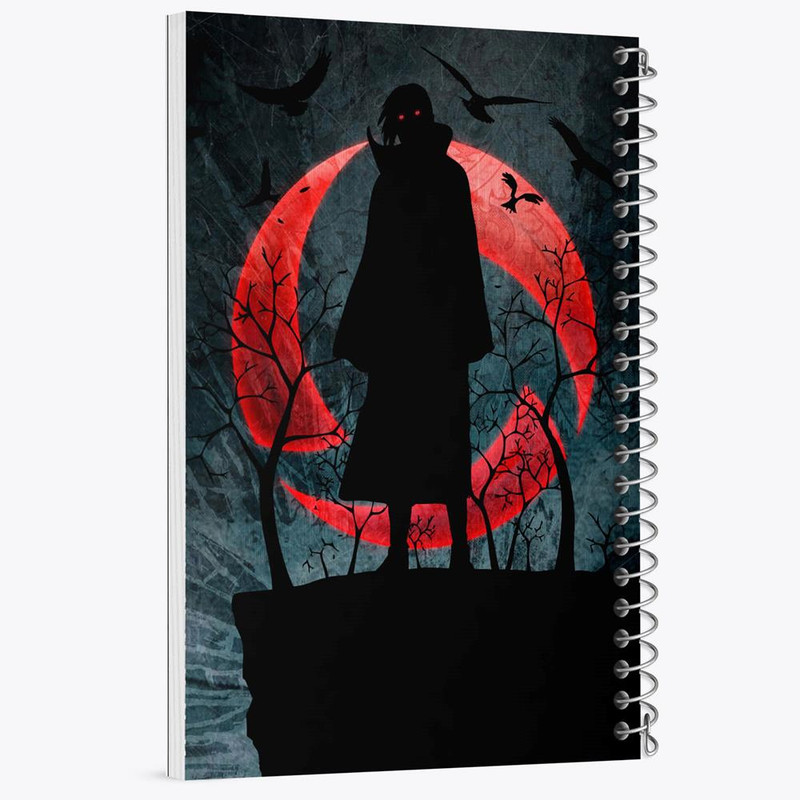 دفتر مشق 100 برگ خندالو طرح اوچیها ایتاچی انیمه ناروتو Naruto کد 11249