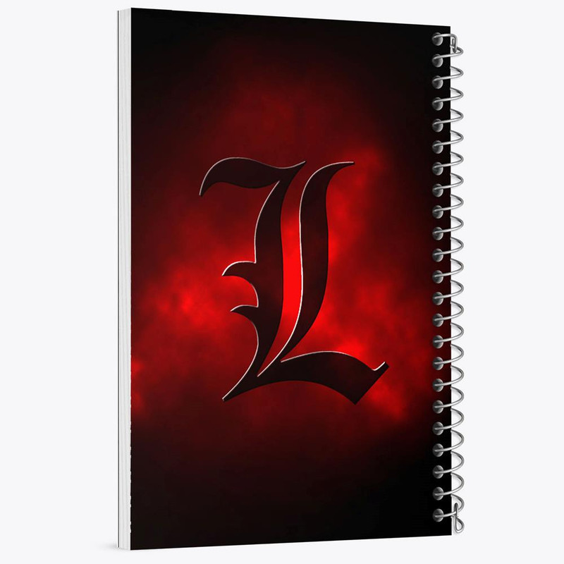 دفتر مشق 100 برگ خندالو طرح ال انیمه دفترچه مرگ Death Note کد 11288