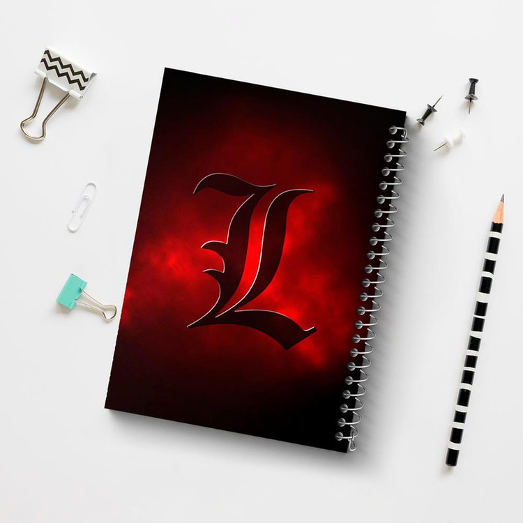 دفتر مشق 100 برگ خندالو طرح ال انیمه دفترچه مرگ Death Note کد 11288