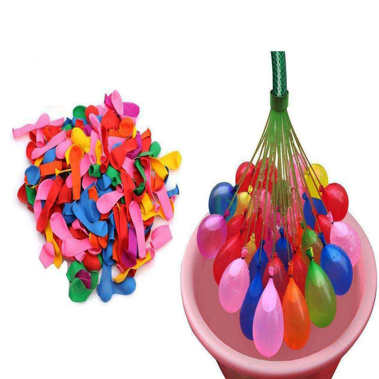 بادکنک آبی مدل happy baby balloons مجموعه 111 عددی