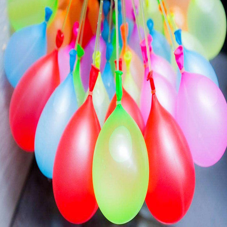بادکنک آبی مدل happy baby balloons مجموعه 111 عددی