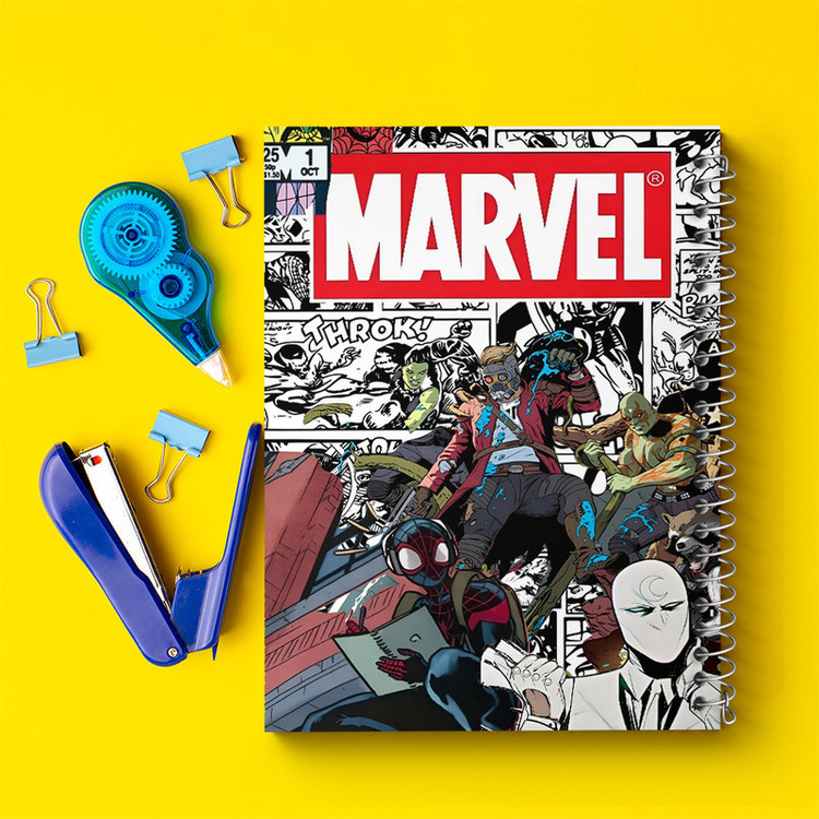 دفتر مشق 100 برگ خندالو طرح مارول (Marvel) کد N2683
