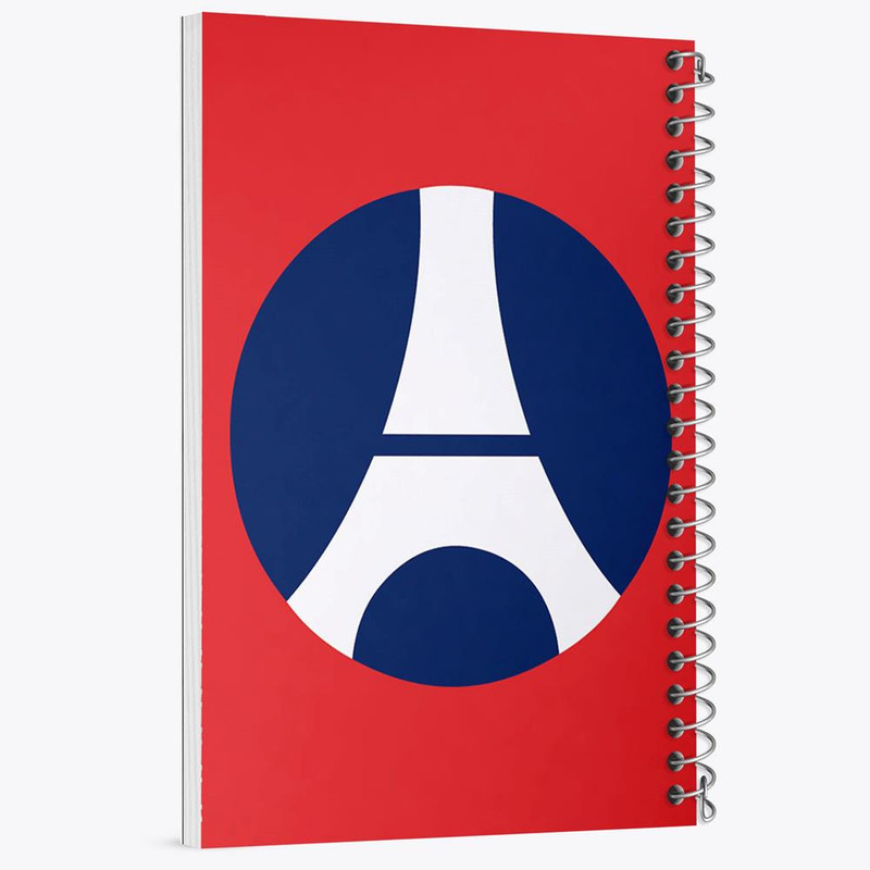 دفتر مشق 100 برگ خندالو طرح باشگاه پاری سن ژرمن Paris Saint-Germain کد 2133