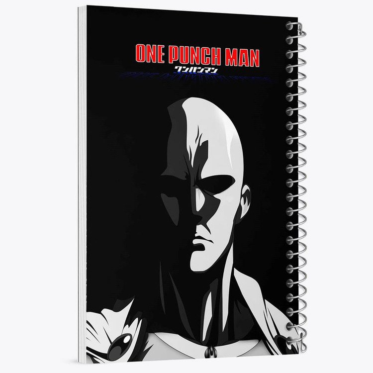 دفتر مشق 100 برگ خندالو طرح سایتاما انیمه مرد تک مشتی One Punch Man کد 11342