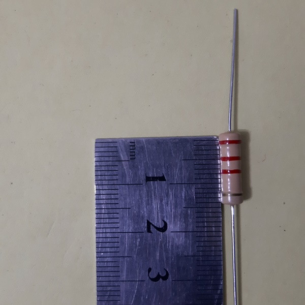 مقاومت 2.2 کیلواهم مدل dip-2w بسته 10 عددی