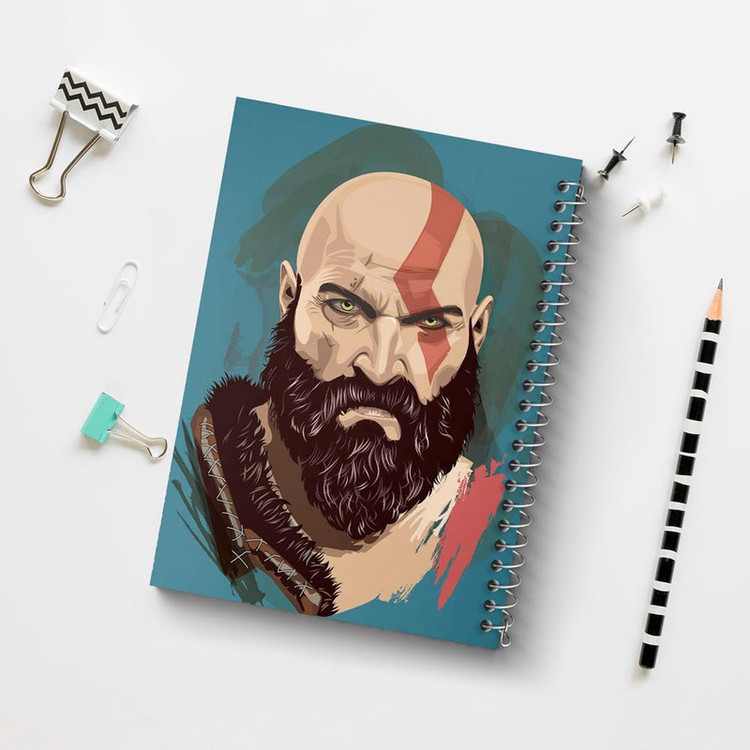 دفتر مشق 100 برگ خندالو طرح بازی گاد آف وار God Of War کد 28630