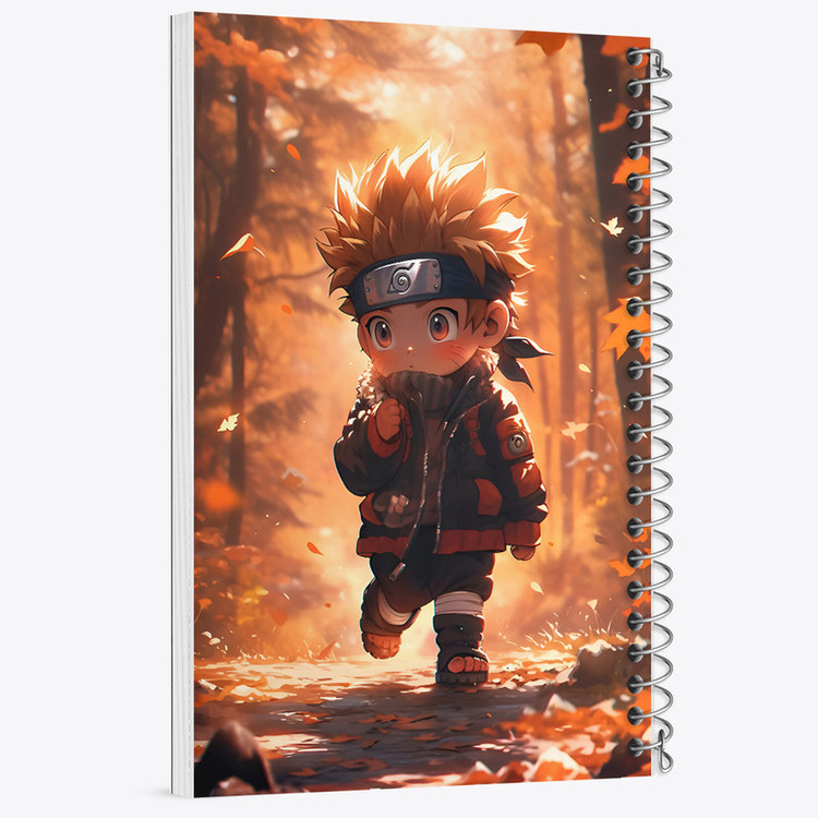 دفتر مشق 100 برگ خندالو طرح انیمه ناروتو (Naruto) کد N3797
