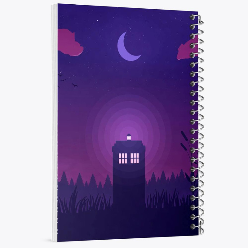 دفتر مشق 100 برگ خندالو طرح سریال داکتر هو Doctor Who کد 29754