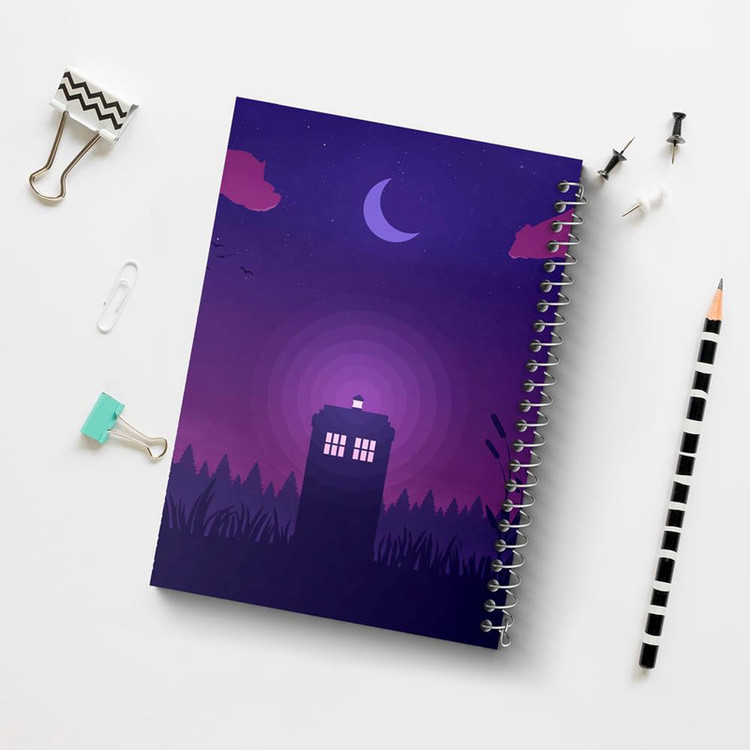 دفتر مشق 100 برگ خندالو طرح سریال داکتر هو Doctor Who کد 29754