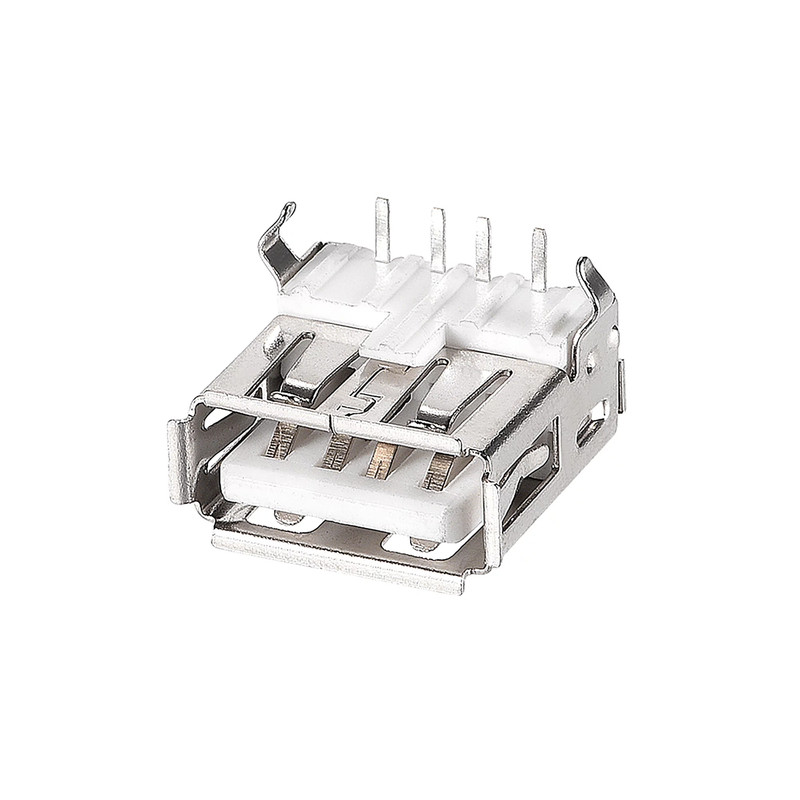 کانکتور مادگی USB-A مدل 4Pin-90Deg.Cur