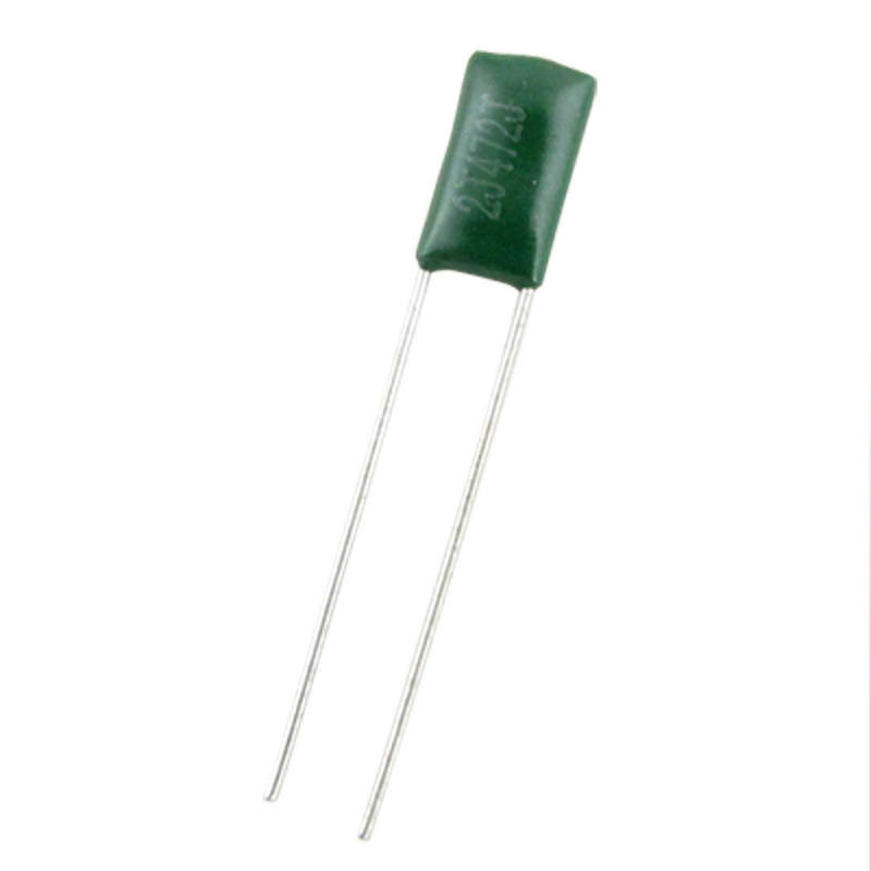 خازن پلی استر 4.7 نانو فاراد مدل 472-100 بسته 20 عددی