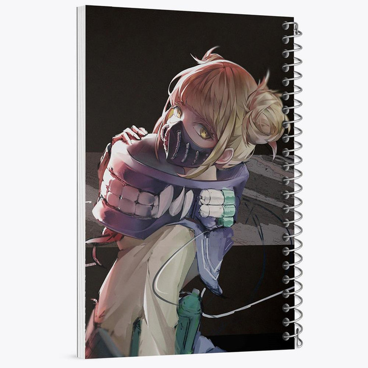 دفتر مشق 100 برگ خندالو طرح توگا انیمه آکادمی قهرمان من My Hero Academia کد 23498