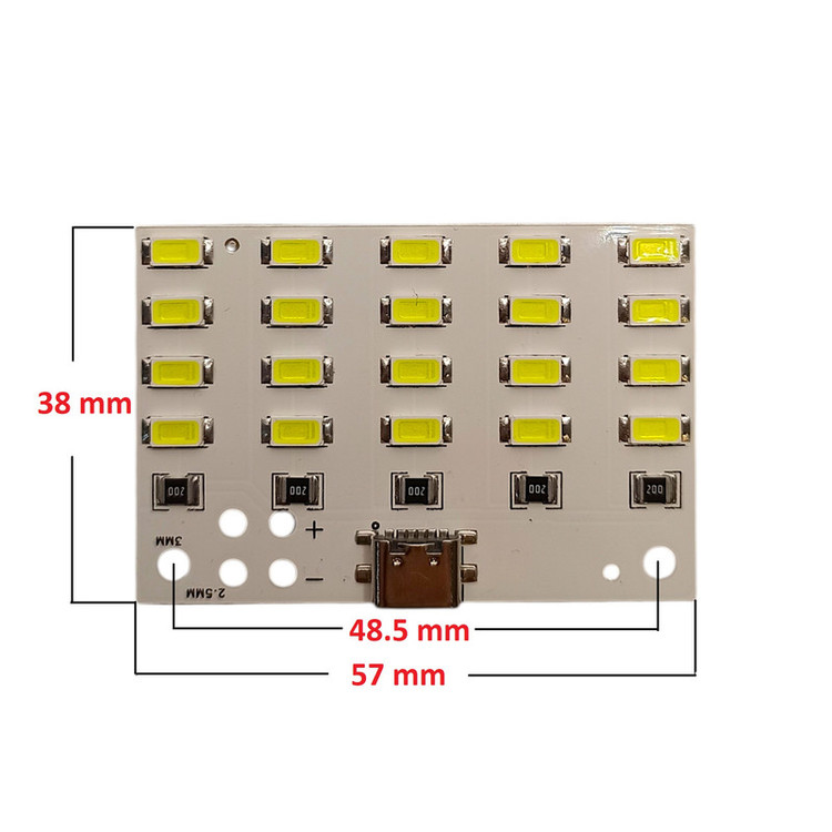 ماژول چراغ ال ای دی مدل Type-C LED20