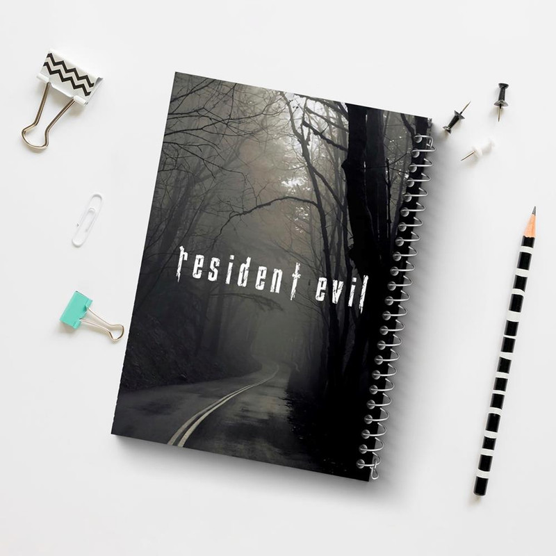 دفتر مشق 100 برگ خندالو طرح بازی رزیدنت اویل Resident Evil کد 28651