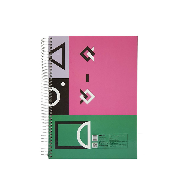 دفتر مشق پاپکو مدل Asymmetrical