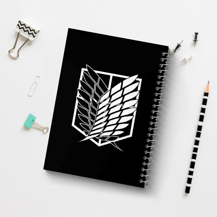 دفتر مشق 100 برگ خندالو طرح انیمه اتک آن تایتان Attack on Titan کد 4851