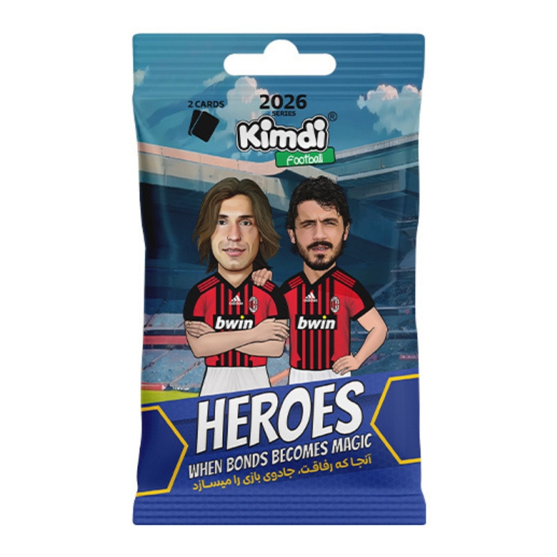 اسباب بازی شانسی کیمدی مدل 2026 Heroes مجموعه 12 عددی
