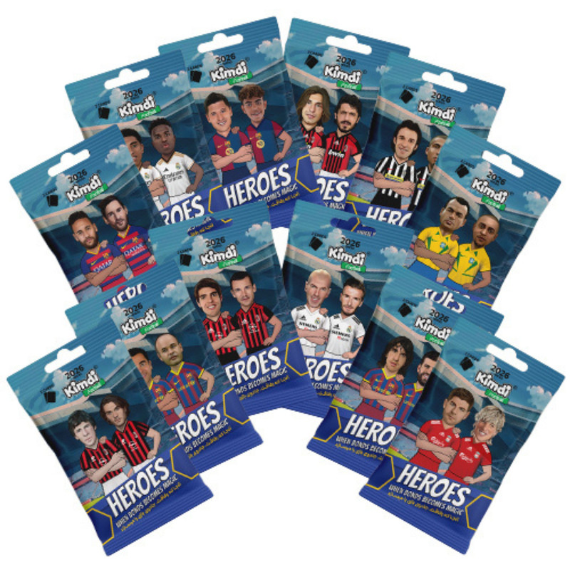 اسباب بازی شانسی کیمدی مدل 2026 Heroes مجموعه 12 عددی