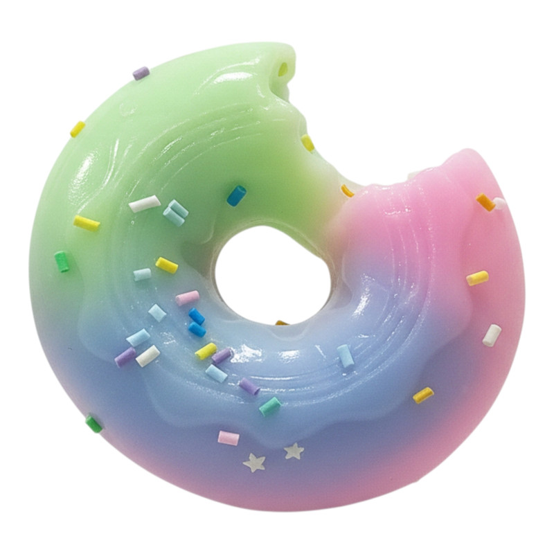 فیجت ضد استرس مدل اسکوییشی طرح دونات کد DONUT-TRB