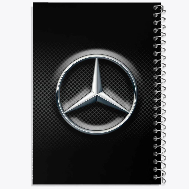 دفتر مشق 100 برگ خندالو طرح مرسدس بنز Mercedes Benz کد 23501