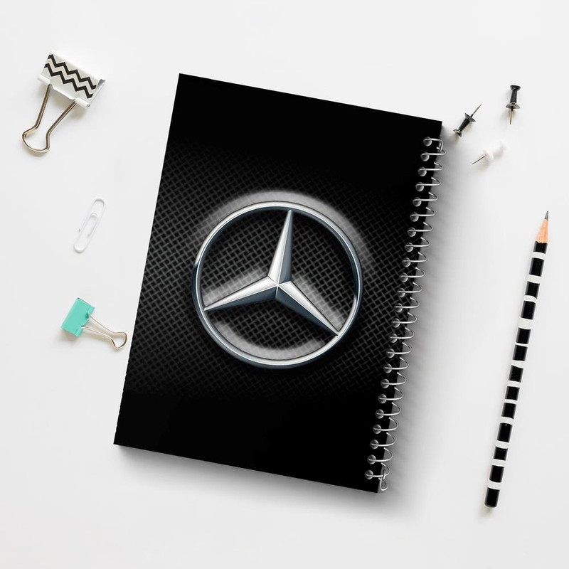 دفتر مشق 100 برگ خندالو طرح مرسدس بنز Mercedes Benz کد 23501