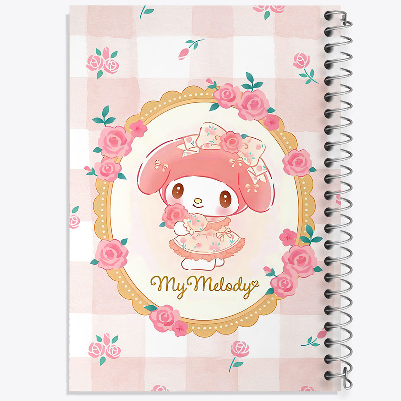 دفتر مشق 100 برگ خندالو طرح مای ملودی (My Melody) کد N9005