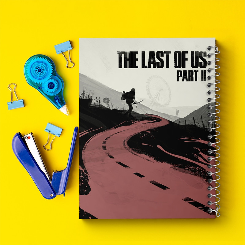 دفتر مشق 100 برگ خندالو طرح لست آف آس (The Last Of Us) کد F1595