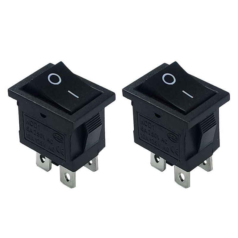 کلید راکر مدل 4pin-01 بسته 2 عددی