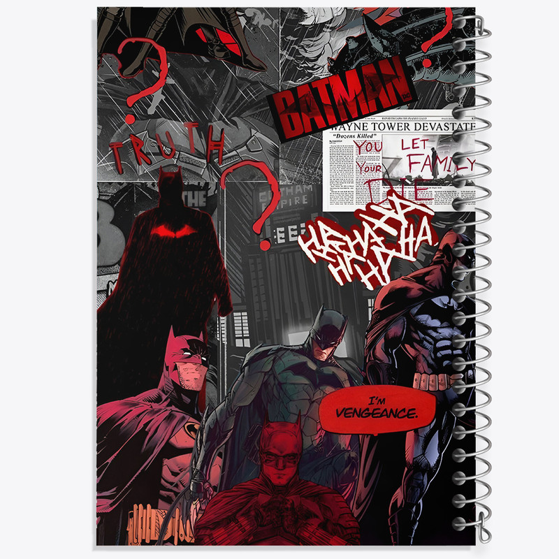 دفتر مشق 100 برگ خندالو طرح بتمن (Batman) کد N2691