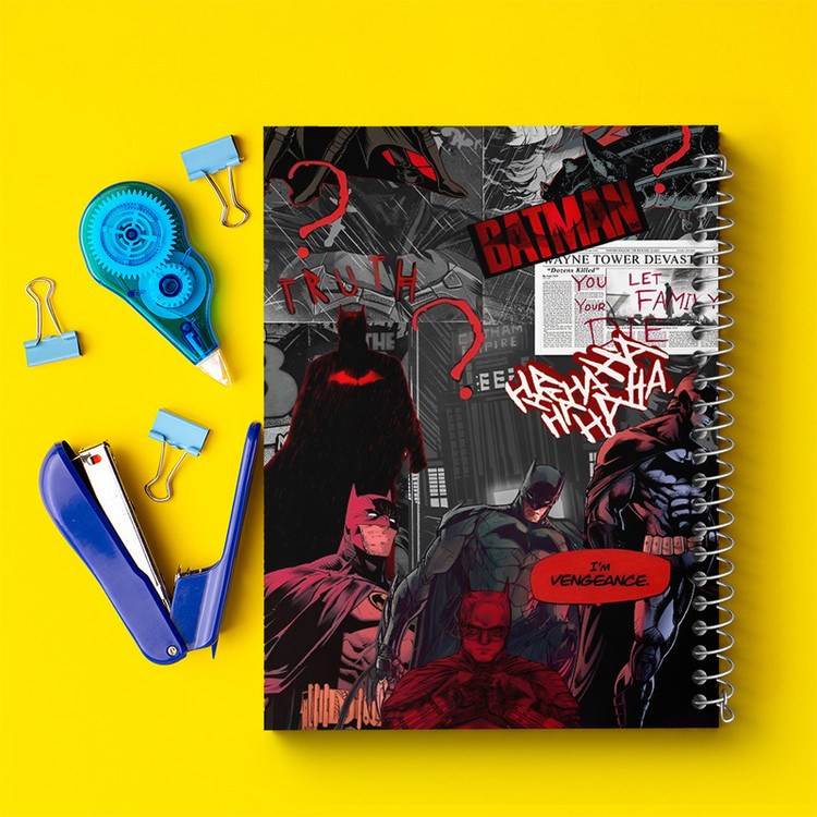 دفتر مشق 100 برگ خندالو طرح بتمن (Batman) کد N2691