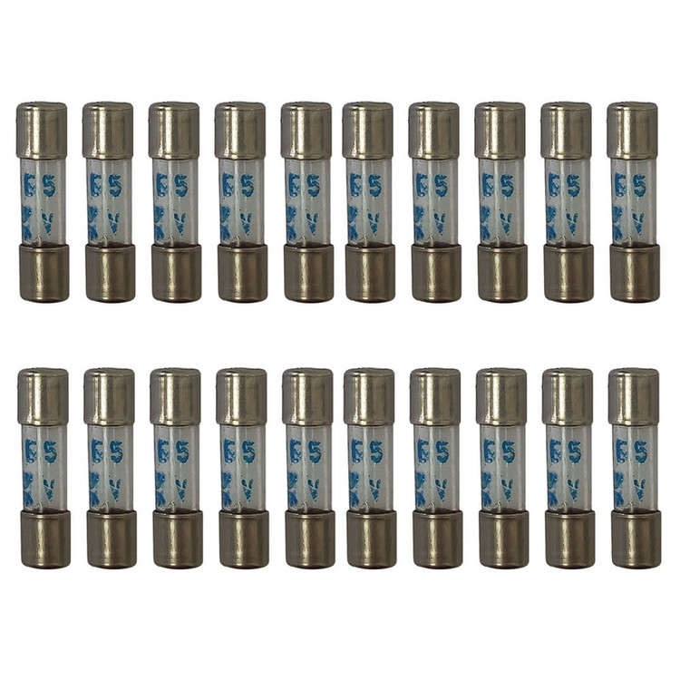 فیوز شیشه ای 10 آمپر مدل SK-10250 بسته 20 عددی