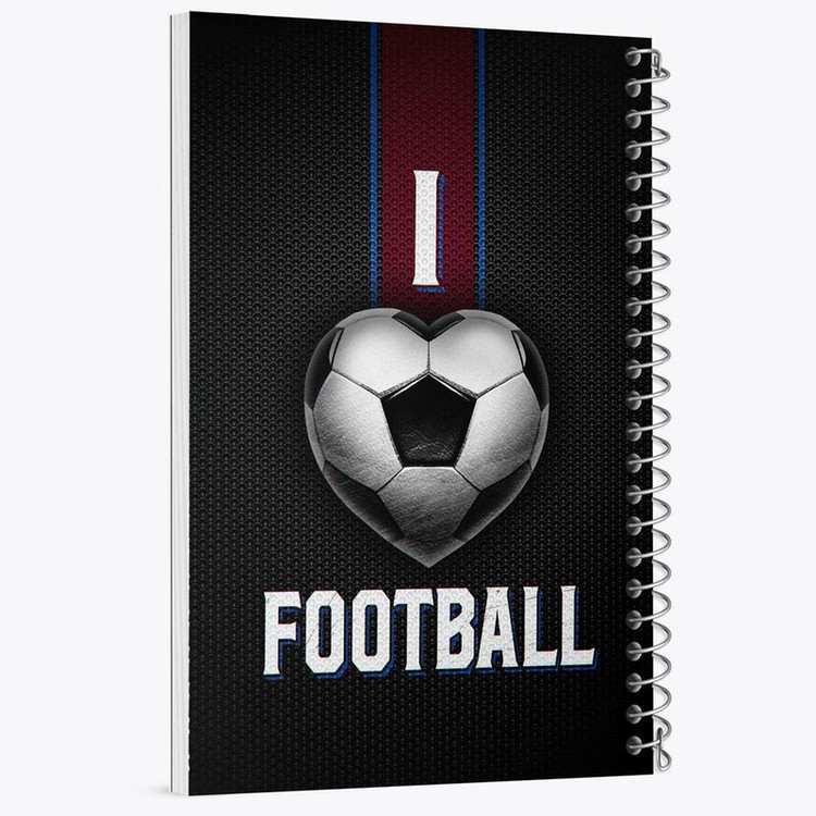 دفتر مشق 100 برگ خندالو طرح فوتبال Football کد 25981