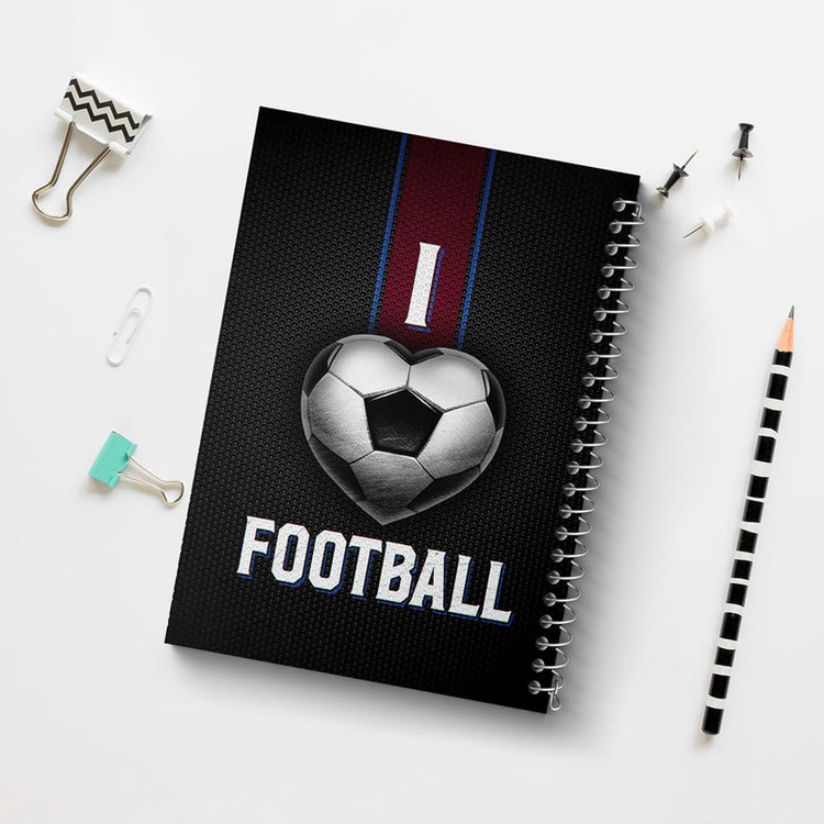 دفتر مشق 100 برگ خندالو طرح فوتبال Football کد 25981