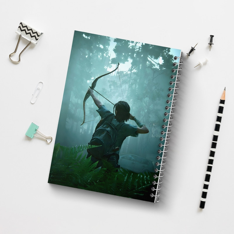 دفتر مشق 100 برگ خندالو طرح لست آف آس (The Last Of Us) کد F1365