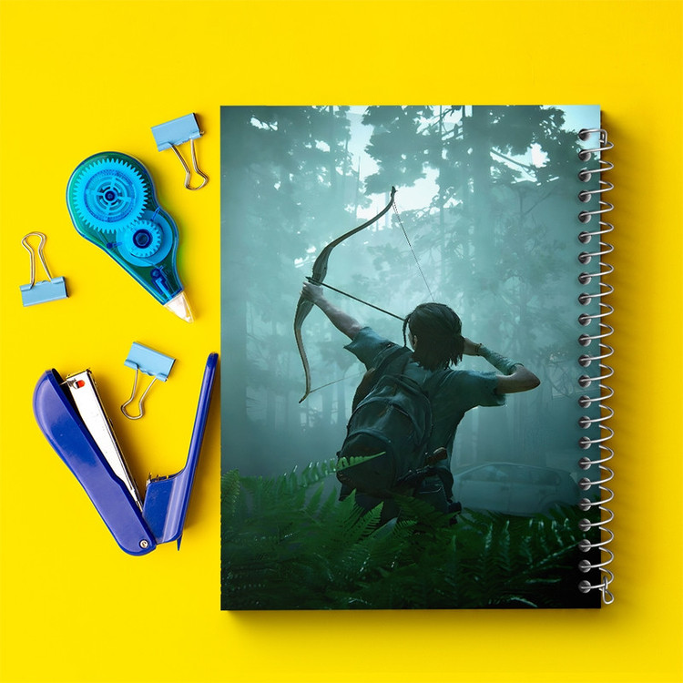 دفتر مشق 100 برگ خندالو طرح لست آف آس (The Last Of Us) کد F1365