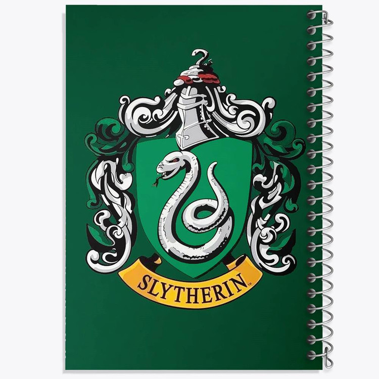 دفتر مشق 100 برگ خندالو طرح اسلیترین هری پاتر Harry Potter کد 19360