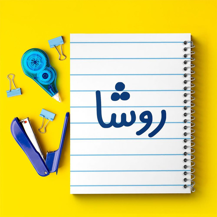 دفتر مشق 100 برگ خندالو طرح روشا کد 8310