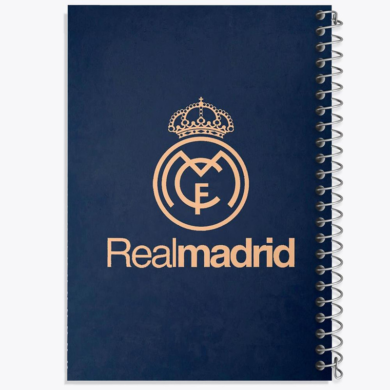 دفتر مشق 100 برگ خندالو طرح باشگاه رئال مادرید Real Madrid کد 1992