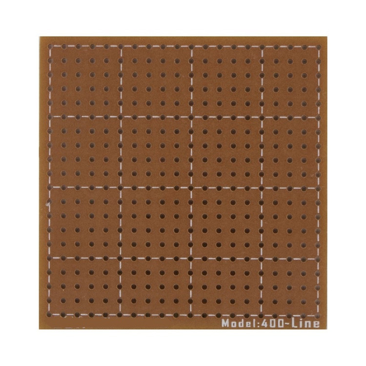 فیبر برد سوراخ دار مدل 400 نقطه خطی کد m01 مجموعه 5 عددی