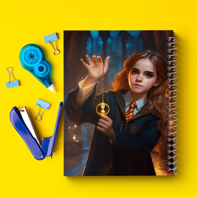 دفتر مشق 100 برگ خندالو طرح هرماینی هری پاتر (Harry Potter) کد F7212