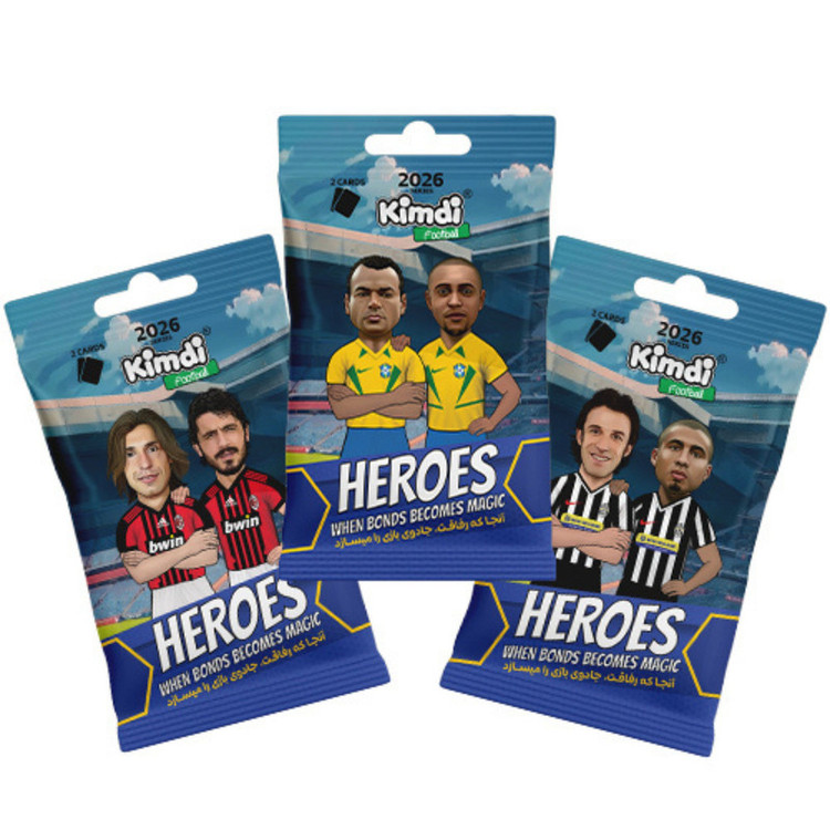 اسباب بازی شانسی کیمدی مدل 2026 Heroes مجموعه 3 عددی