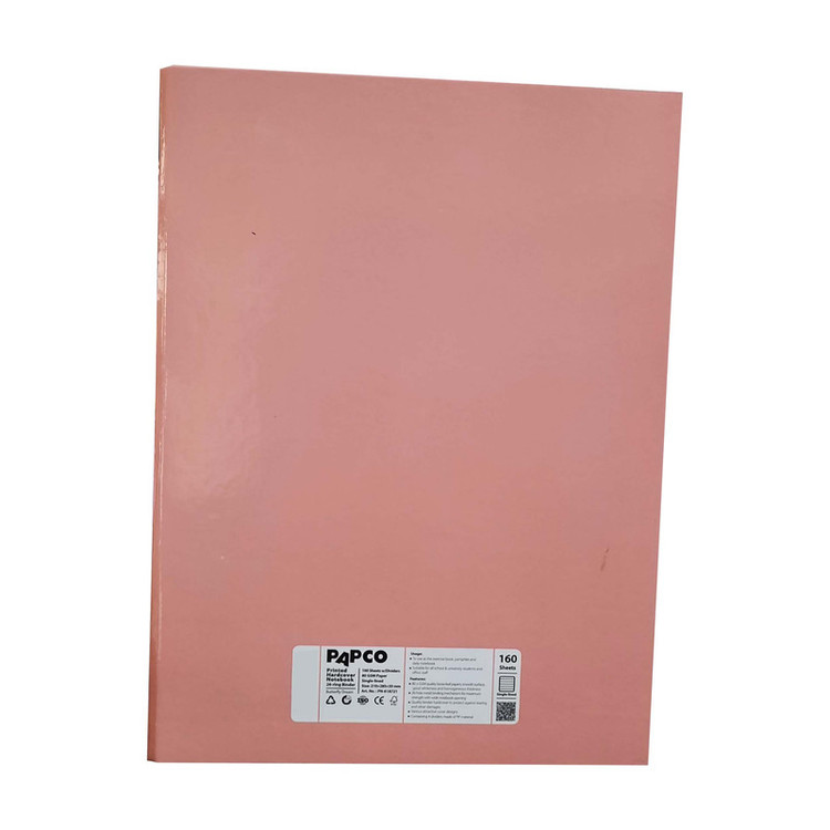 دفتر کلاسوری 160 برگ پاپکو مدل NB-6187