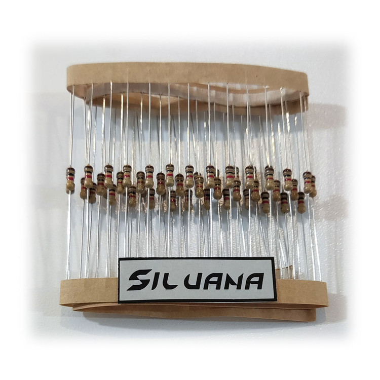 مقاومت 1 کیلو اهم 1/4 وات کد Silvana-R04 بسته 200 عددی