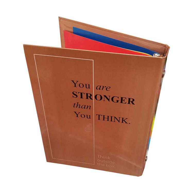 دفتر کلاسوری 160 برگ پاپکو مدل NB-6187