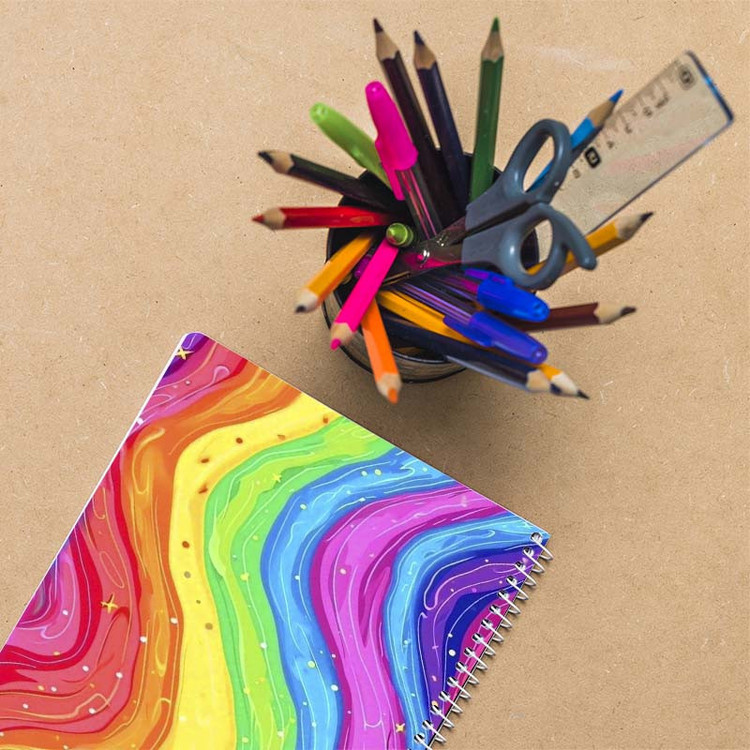 دفتر نقاشی 50 برگ کارنیکا طرح آبرنگ Water color کد 95491 مجموعه 4 عددی