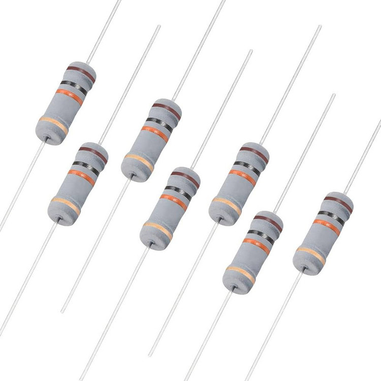 مقاومت 10 کیلو اهم 3 وات کد 10K/2W بسته 30 عددی