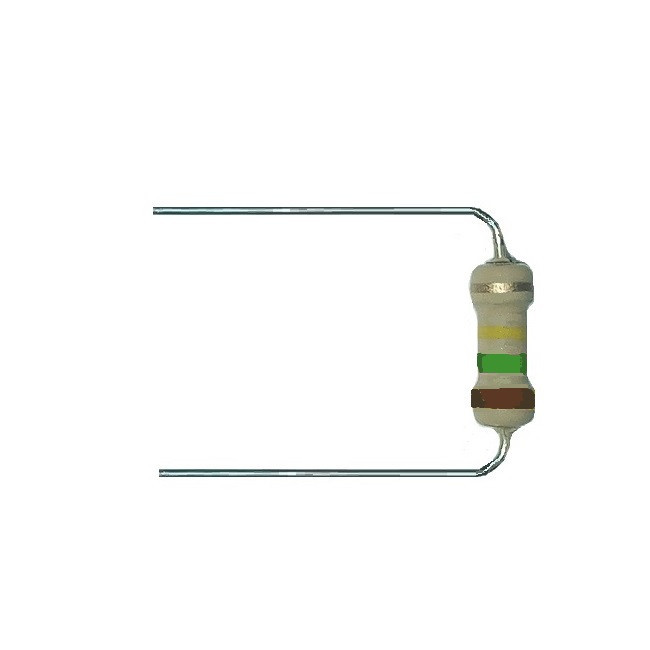 مقاومت 150 کیلو اهم مدل 1/4W-5% بسته 100 عددی